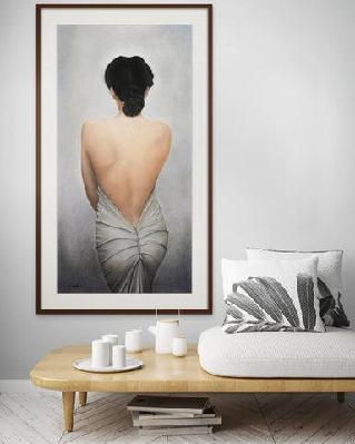parisienne chic - fine art prints a1 - 841 x 594mm / 420gsm satin canvas / rolled in mailing tube 