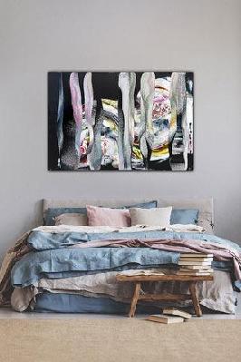 peony - fine art prints 122 x 91cm / 420gsm satin canvas / rolled in mailing tube 