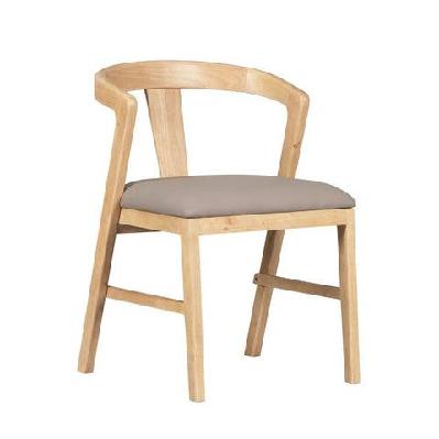 bateau bay indoor timber dining arm chair warm wheat 
