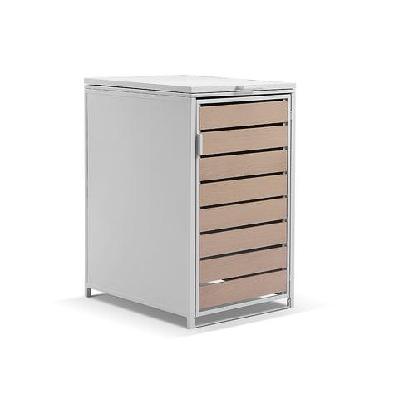 belrose bin house storage unit box charcoal 
