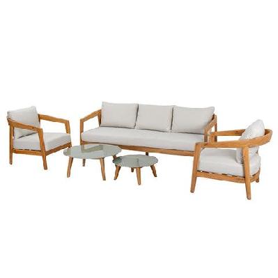 casuarina 3+1+1 outdoor lounge setting with coffee table set 
