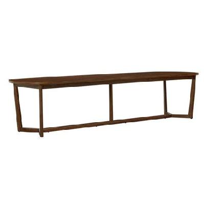 kingscliff 3.5m rectangle indoor timber dining table walnut