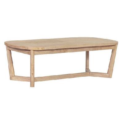 kingscliff indoor timber coffee table warm wheat 