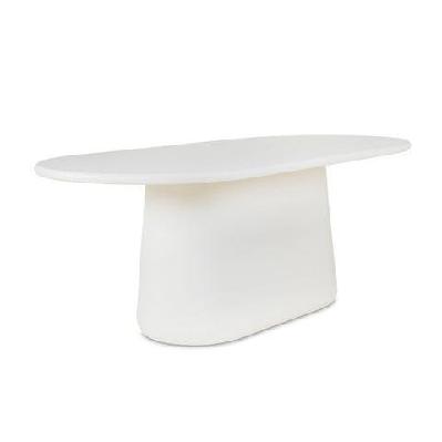 moreton indoor 2m concrete plaster dining table 