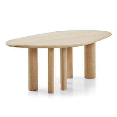 nambucca indoor 2m timber dining table 