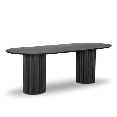 scarborough indoor 2.2m timber dining table 