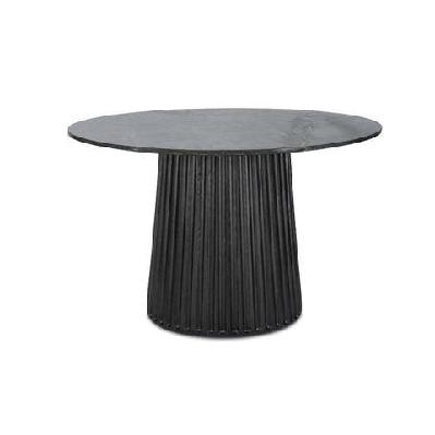 glenelg indoor 1.2m round marble top dining table 