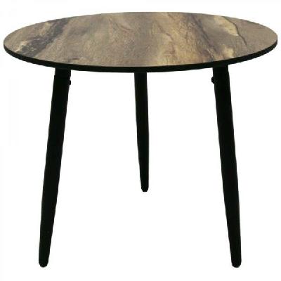 natural corsha round side table coffee table new