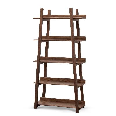 mayson bookshelf - walnut oak 