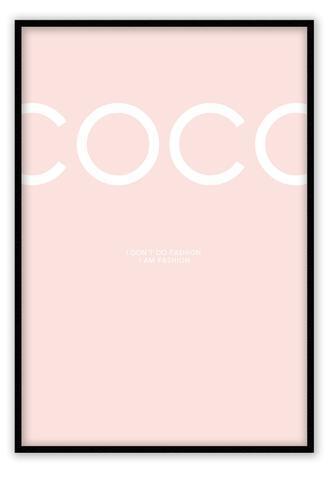 coco blush large 80x110cm / oak