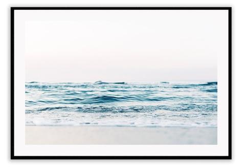 serene ocean medium 60x90cm / black