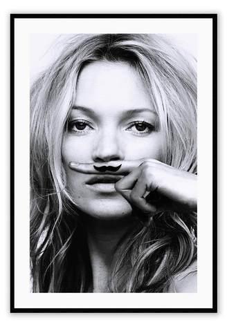 kate moss life is a joke medium 60x90cm / black
