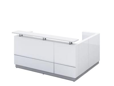 Corner L-Shape Reception Counters
