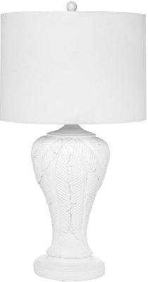 martinique table lamp - white