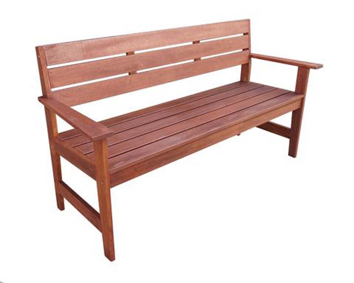 lazio 3 seater bench