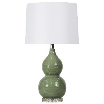 sh mandy ceramic table lamp with a ridged texture 