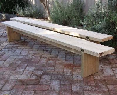 conventional wooden bench seat - victorian ash hardwood (dressed smooth) - 180cm